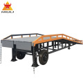 NIULI Promoting work efficiency loading and unloading goods can be operated by single person for Movable Dock Ramp 10T